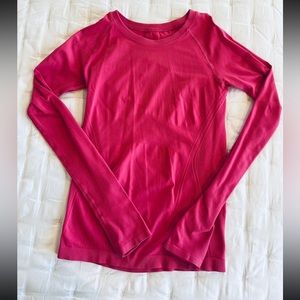 Athleta Momenteum Seamless Heather Top